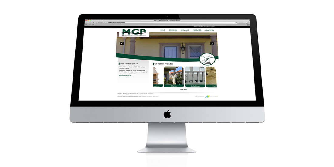 MGP - Mármores e Granitos Pepino|Website