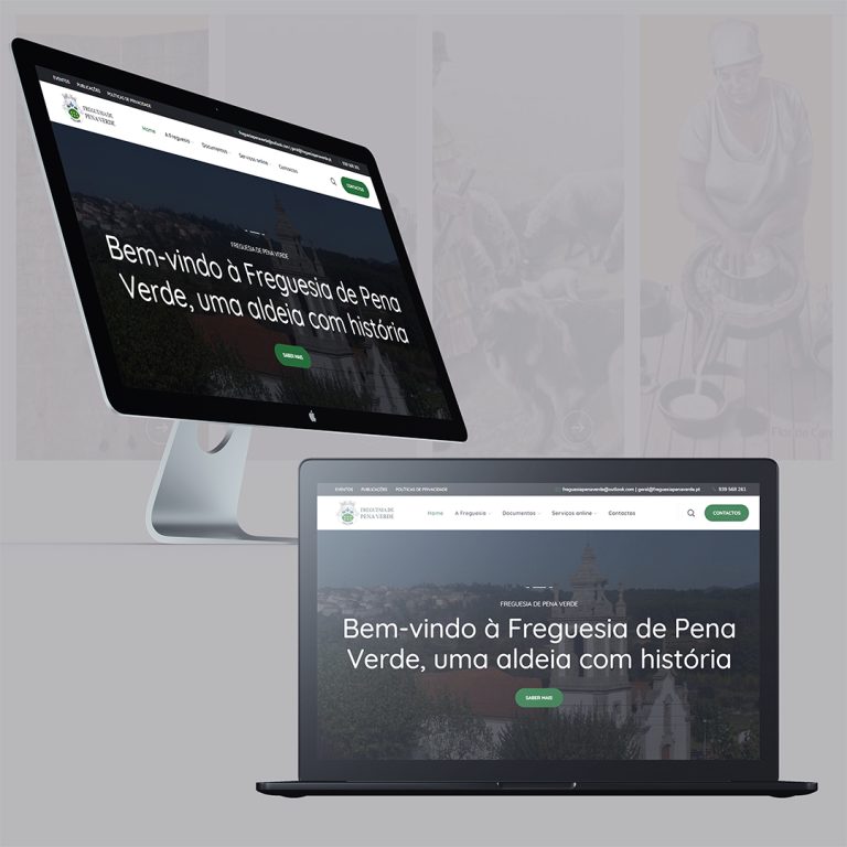 Website Freguesia de Pena Verde